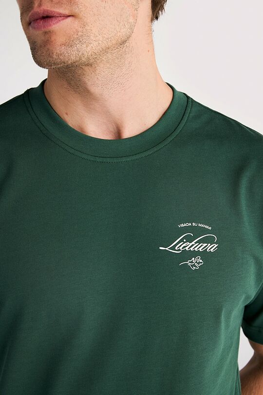 National collection oversized T-shirt 12 | GREEN | Audimas