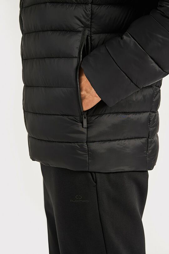 Lightweight synthetic insulation jacket 3 | BLACK | Audimas