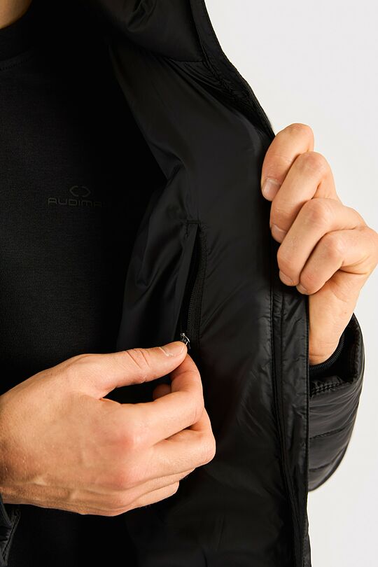 Jacket with “Thermore” synthetic insulation 4 | BLACK | Audimas