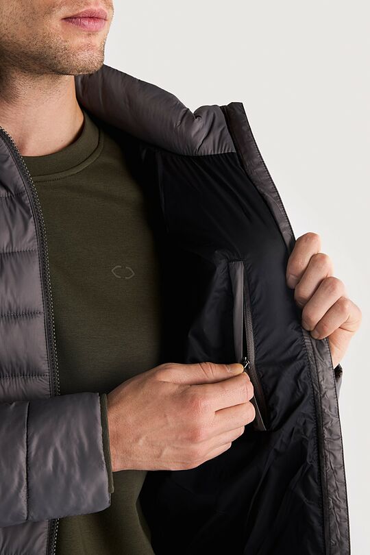 Lightweight synthetic insulation jacket 5 | GREY | Audimas