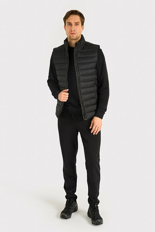 Lightweight vest with synthetic insulation 6 | BLACK | Audimas
