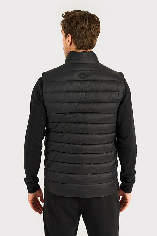 Lightweight vest with synthetic insulation 2 | BLACK | Audimas