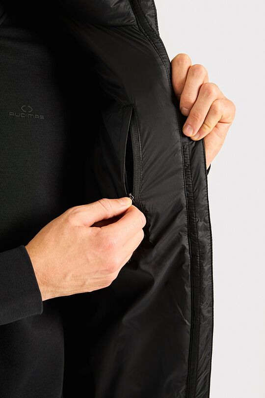 Lightweight vest with synthetic insulation 5 | BLACK | Audimas