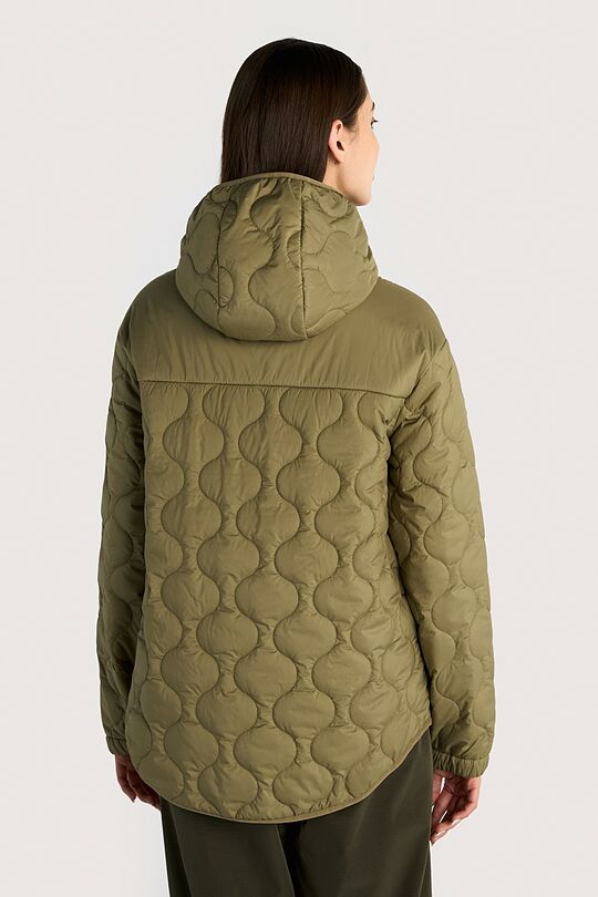 Relaxed fit quilted jacket 3 | GREEN | Audimas