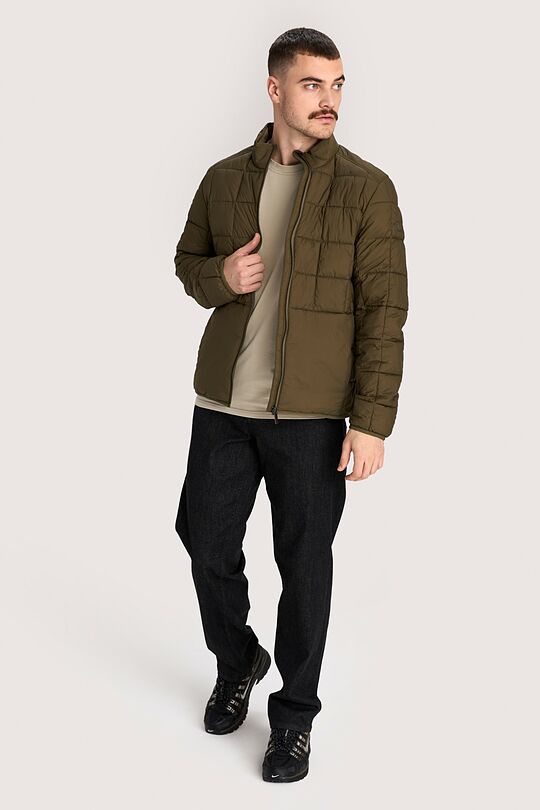 Lightweight jacket with synthetic insulation 1 | Dark green | Audimas