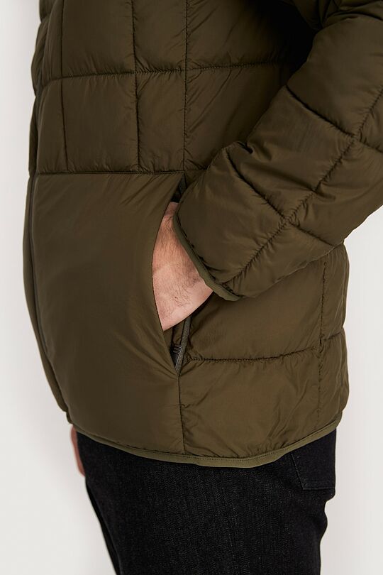 Lightweight jacket with synthetic insulation 5 | Dark green | Audimas