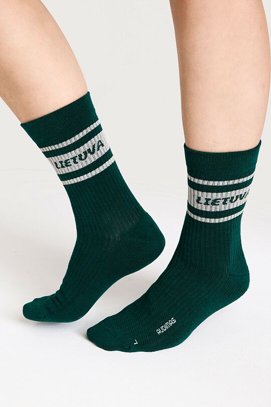 National collection cotton socks 2 | GREEN | Audimas