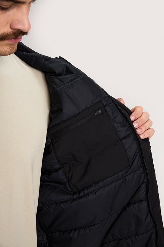 Synthetic padded jacket 6 | BLACK | Audimas