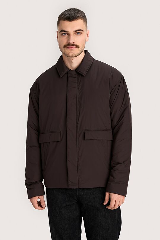 Synthetic padded jacket 1 | BROWN | Audimas
