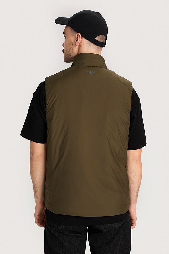 Lightweight vest with synthetic insulation 2 | Dark green | Audimas