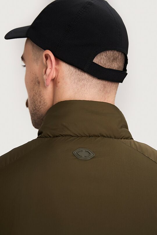 Lightweight vest with synthetic insulation 3 | Dark green | Audimas