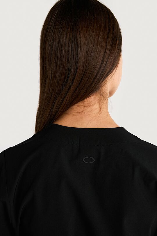 Woven wrap dress 4 | BLACK | Audimas