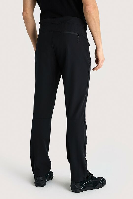 Outdoor woven pants with belt 3 | BLACK | Audimas