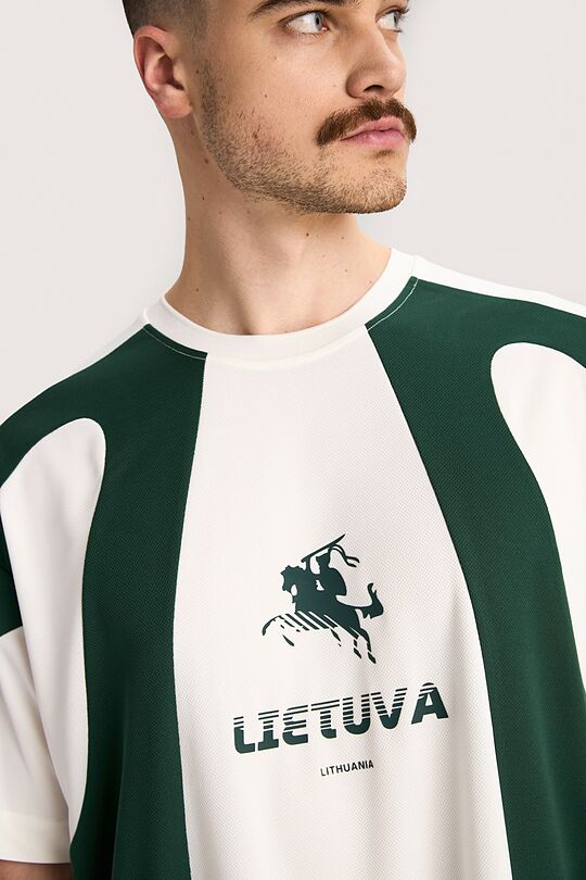 National collection oversized T-shirt 13 | WHITE | Audimas