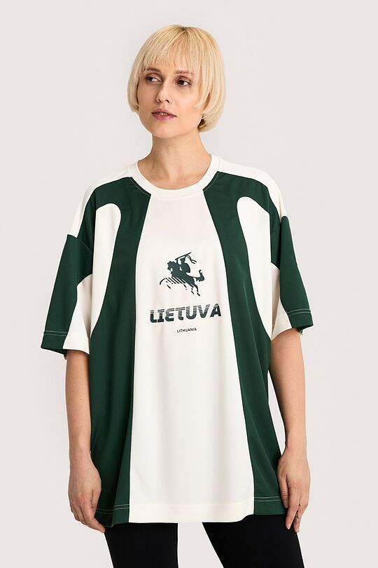 National collection oversized T-shirt 4 | WHITE | Audimas