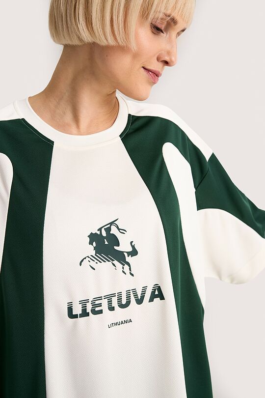 National collection oversized T-shirt 12 | WHITE | Audimas