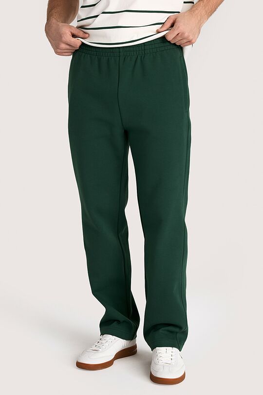 National collection pique sweatpants 3 | GREEN | Audimas
