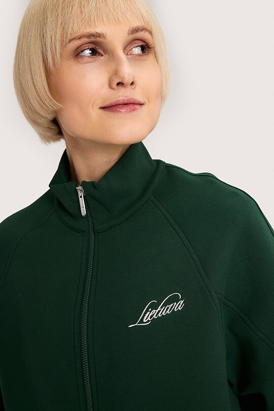 National collection pique jacket 5 | GREEN | Audimas