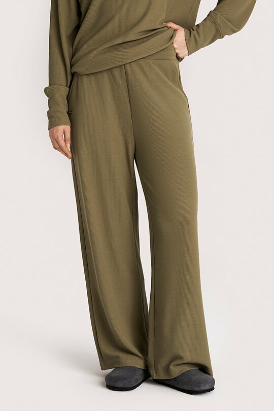 Wide sweatpants 2 | GREEN | Audimas