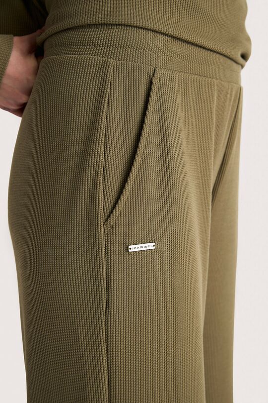 Wide sweatpants 3 | GREEN | Audimas