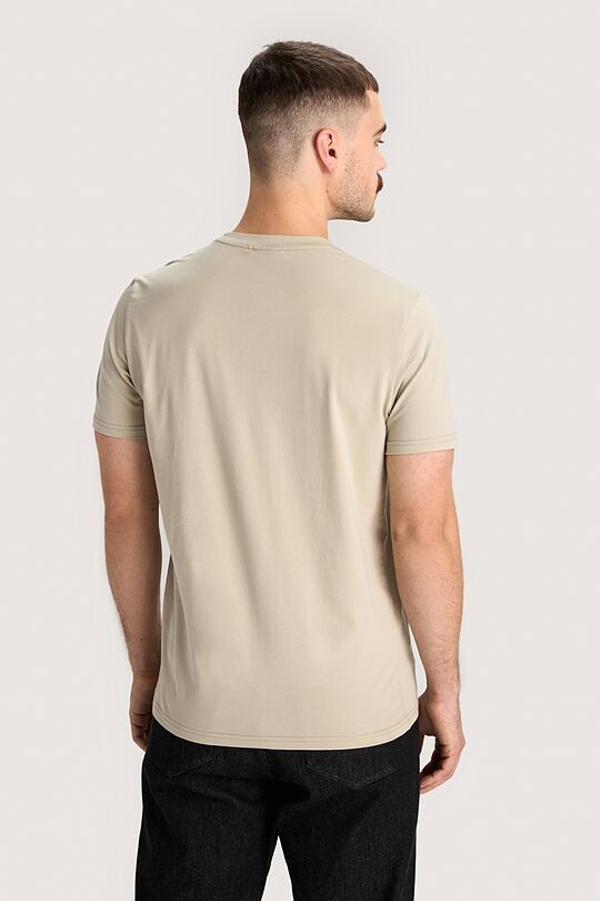 Short sleeve cotton T-shirt 2 | light grey | Audimas
