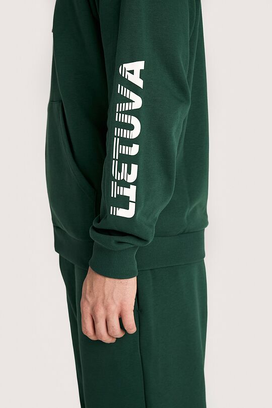 National collection full-zip hoodie 5 | GREEN | Audimas