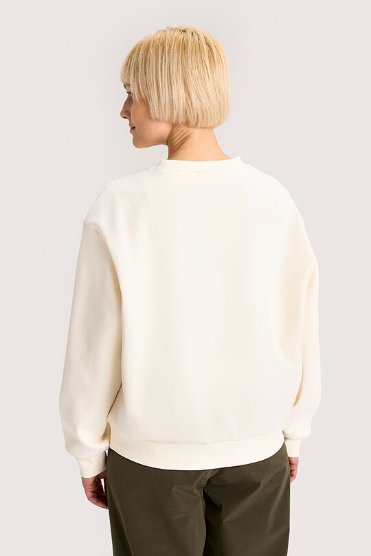 National collection pique sweatshirt 3 | Cream | Audimas