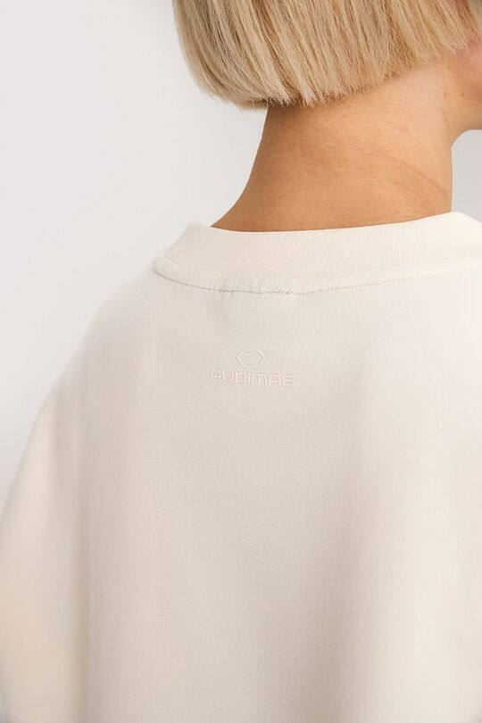 National collection pique sweatshirt 4 | Cream | Audimas