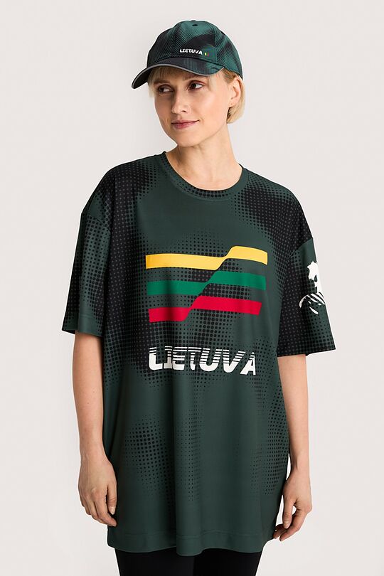 National collection printed T-shirt 4 | GREEN | Audimas