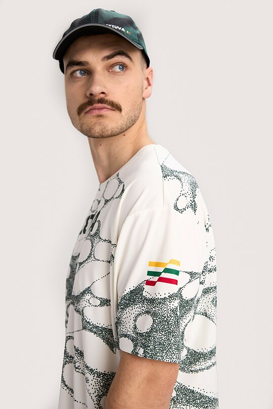 National collection printed T-shirt 8 | WHITE | Audimas