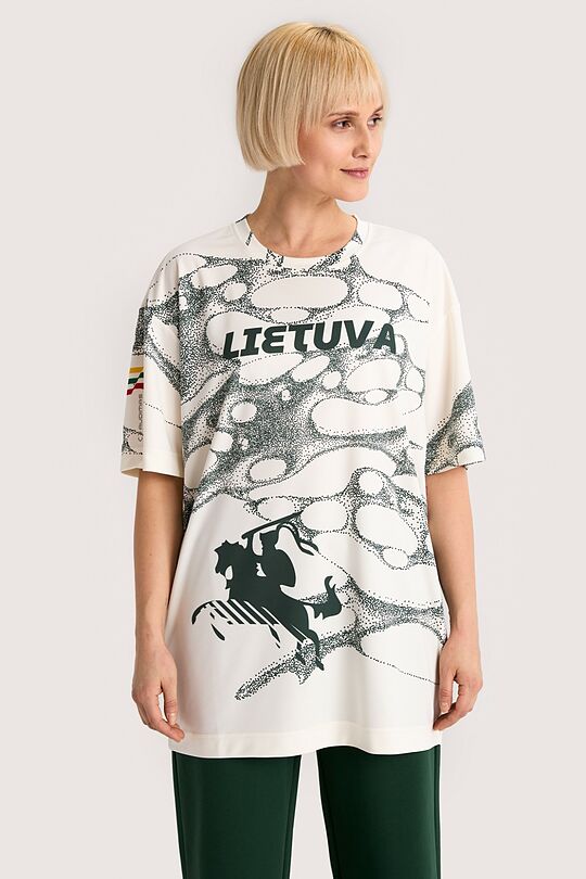 National collection printed T-shirt 3 | WHITE | Audimas