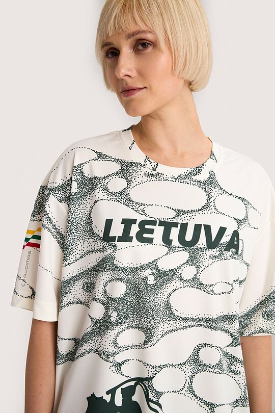 National collection printed T-shirt 7 | WHITE | Audimas