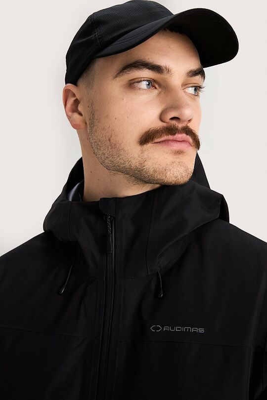 Shell jacket with a membrane 4 | BLACK | Audimas