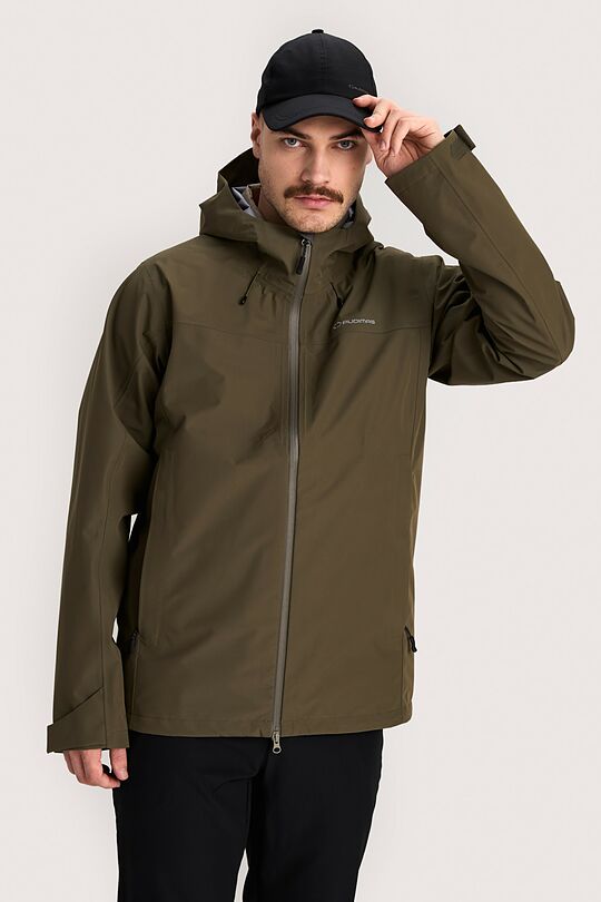 Shell jacket with a membrane 3 | Dark green | Audimas