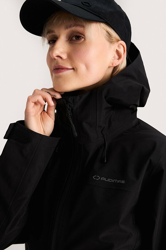 Shell jacket with a membrane 4 | BLACK | Audimas