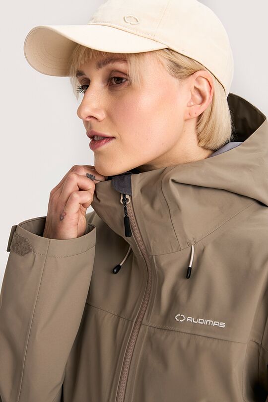 Shell jacket with a membrane 3 | BROWN | Audimas