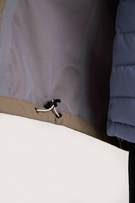 Shell jacket with a membrane 7 | BROWN | Audimas