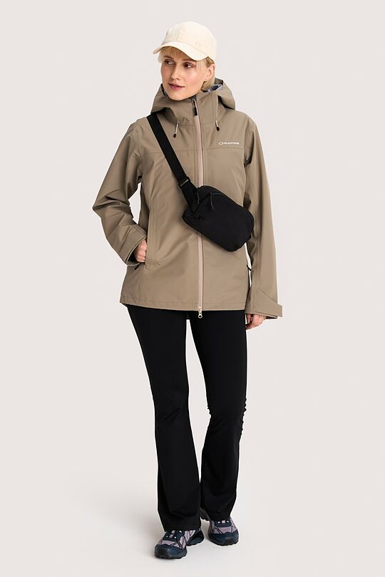 Shell jacket with a membrane 4 | BROWN | Audimas