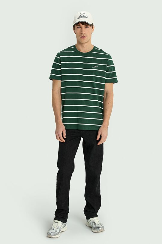 National collection striped T-shirt 5 | GREEN | Audimas