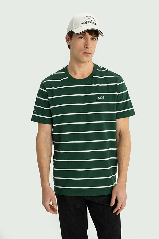 National collection striped T-shirt 1 | GREEN | Audimas
