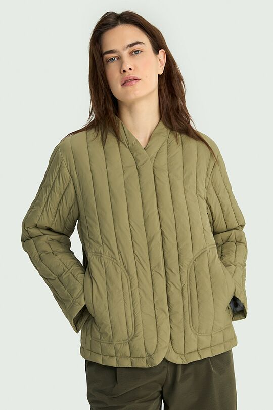 Synthetic insulation jacket 3 | GREEN | Audimas