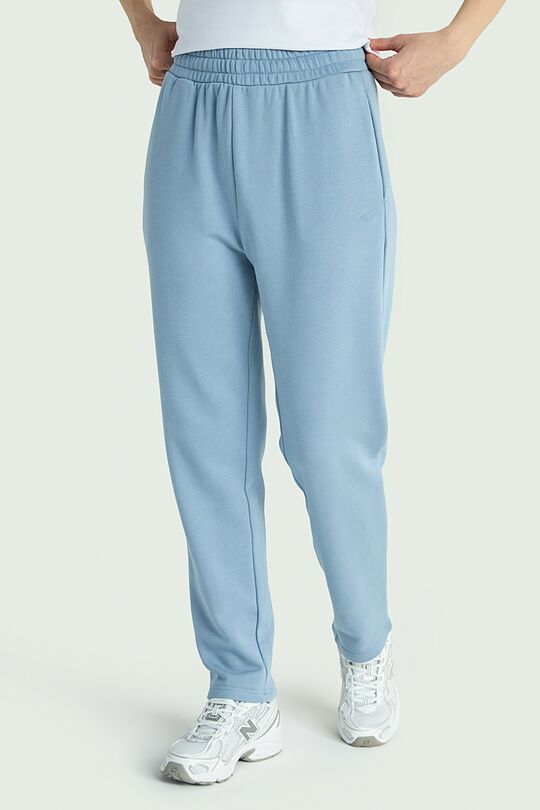 Cotton French terry sweatpants with modal 2 | BLUE | Audimas