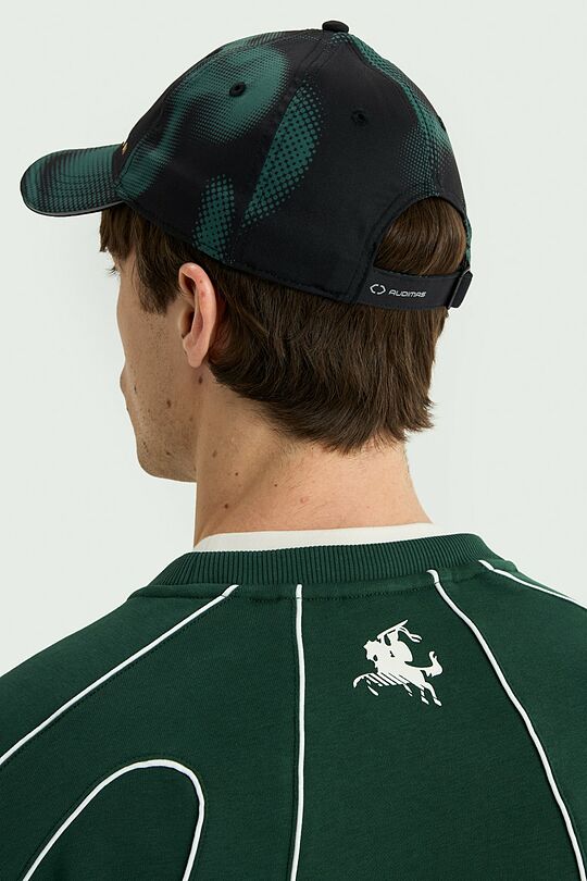 National collection printed cap 3 | GREEN | Audimas
