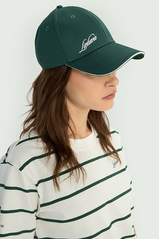 National collection cotton cap 3 | GREEN | Audimas
