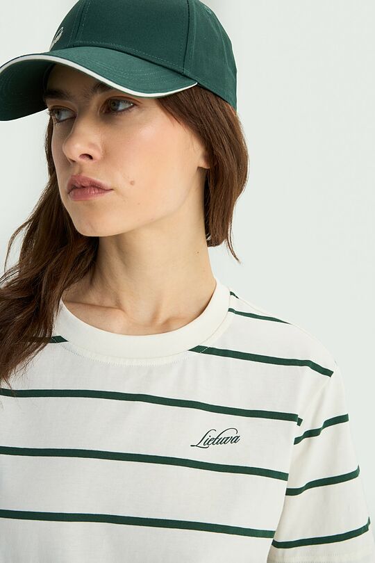 National collection striped T-shirt 4 | Cream | Audimas