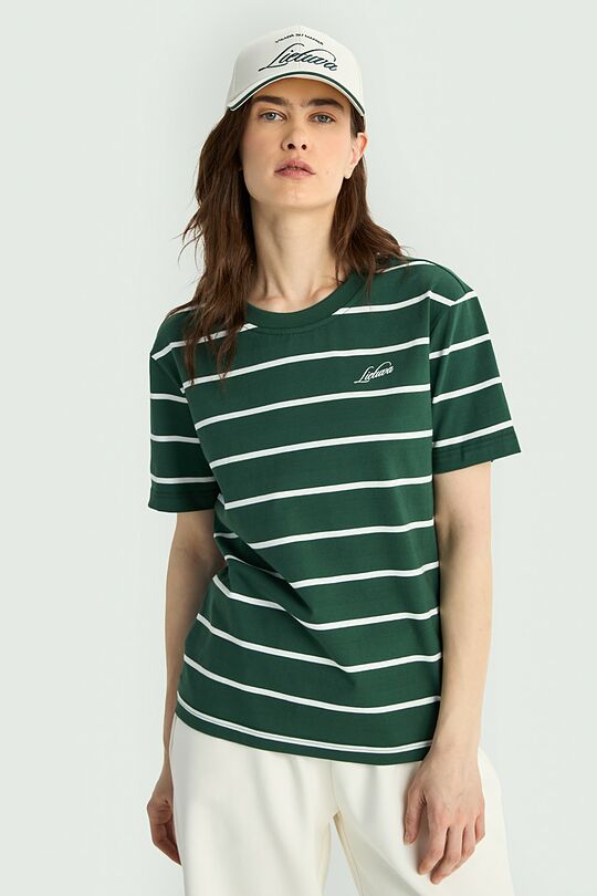 National collection striped T-shirt 1 | GREEN | Audimas