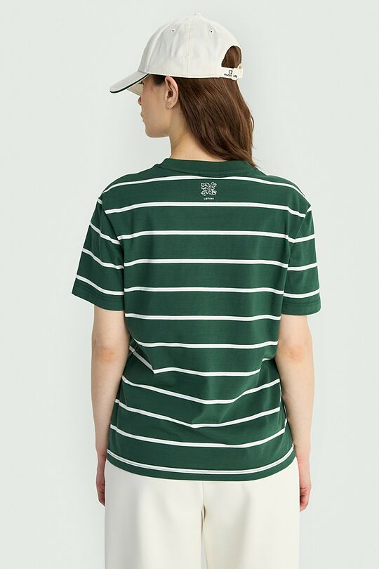 National collection striped T-shirt 3 | GREEN | Audimas
