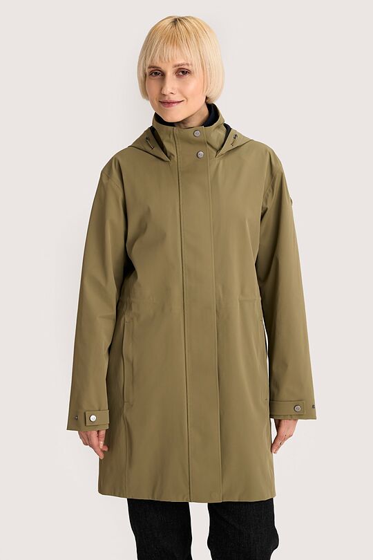 Light water repellent membrane raincoat 2 | GREEN | Audimas