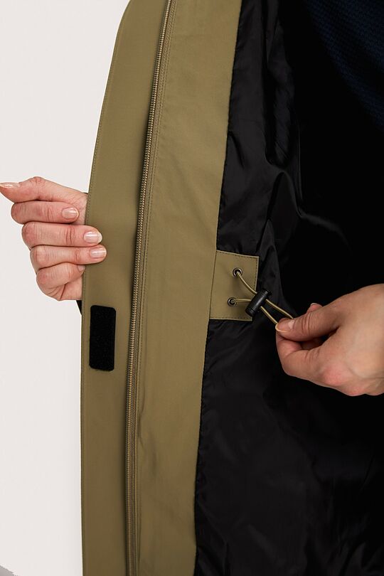 Light water repellent membrane raincoat 8 | GREEN | Audimas