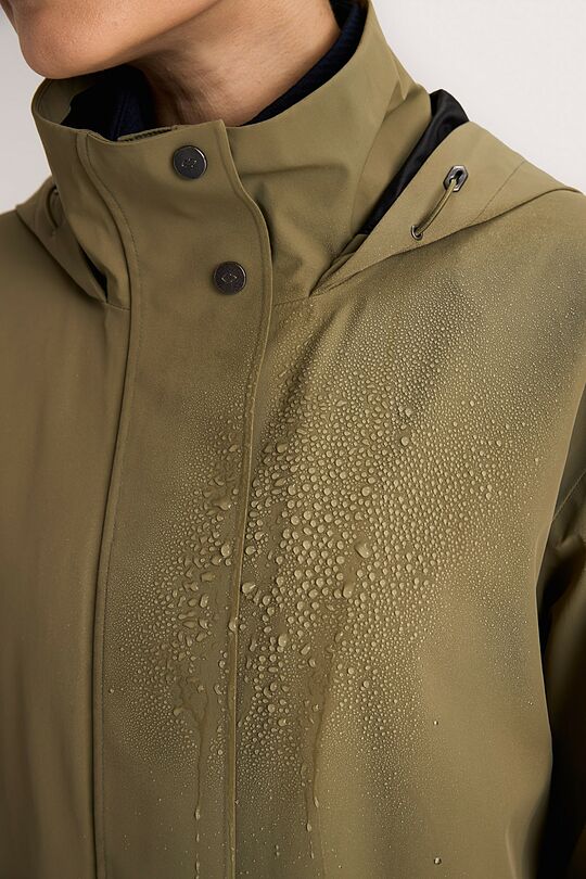 Light water repellent membrane raincoat 9 | GREEN | Audimas